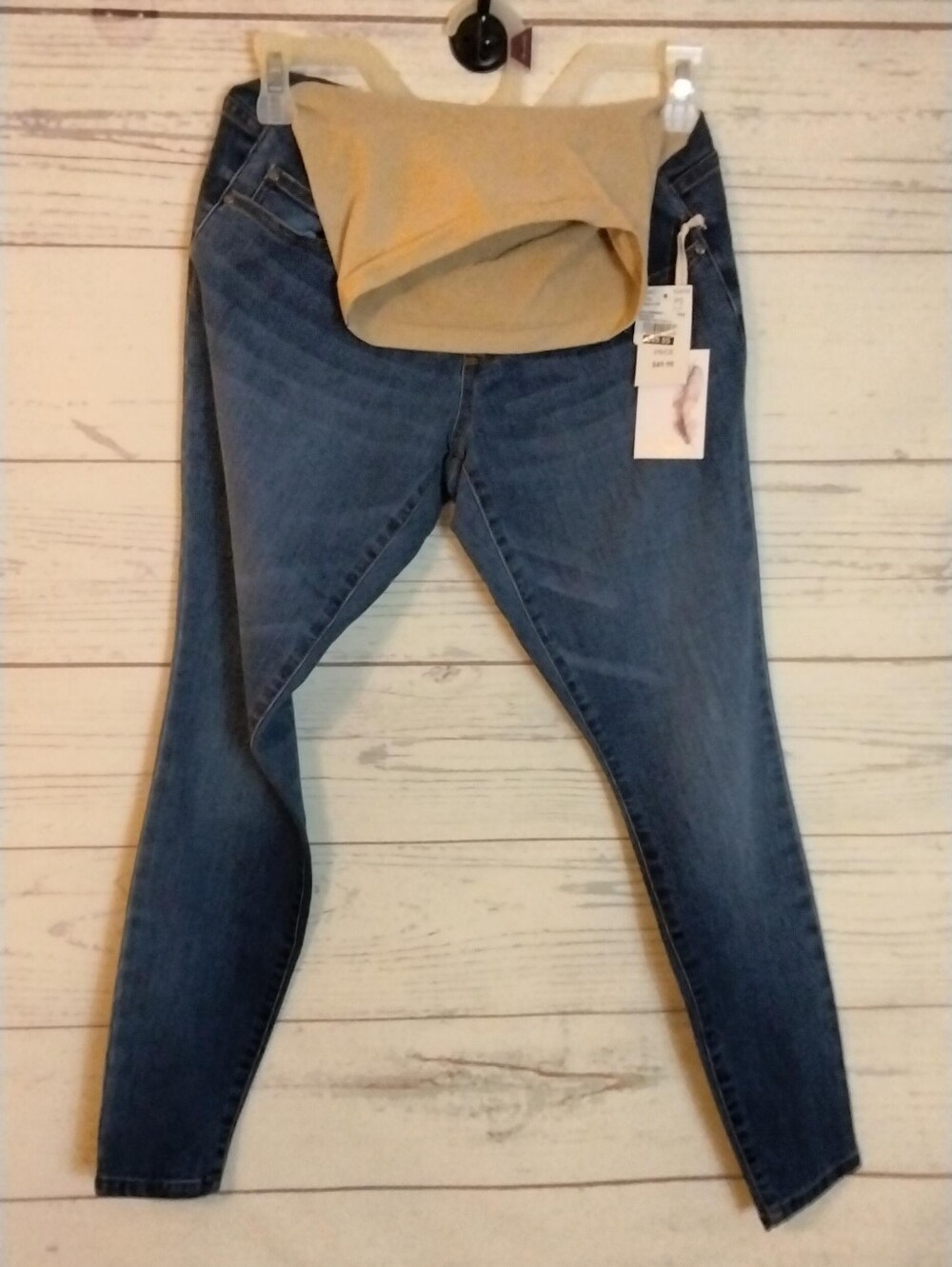 Jessica Simpson Maternity Slim Fit Dark Blue Skinny Jeans